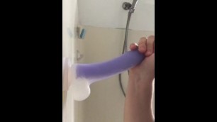 First Handjob with the new Dildo3