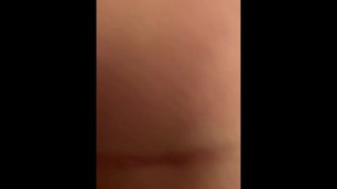 Wife Guts Fucked in the Ass and Pussy