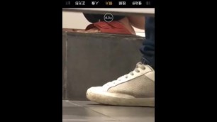 Chinese Toilet Spy - Huge Dick without Cum