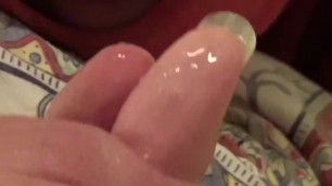 Fingers Sucking and Nails Biting Saliva Fetish Erotic Asmr