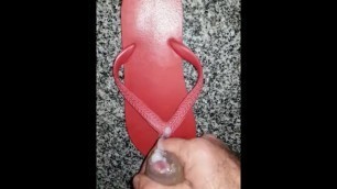 Flip Flop Cumshot 2