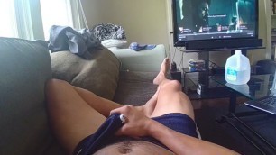 Adjusting Horny Smooth Latino Bulge POV