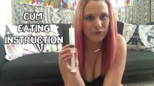 FREE BDay 19: Cum Eating Instruction Preivew