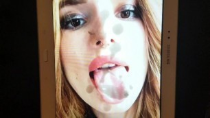 Bella Thorne Double Cum Tribute #3