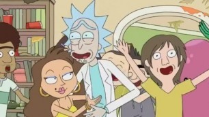 Rick and Morty in Japanese