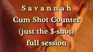 PREVIEW: Savannah Coaxes into a Cum Shot Counter