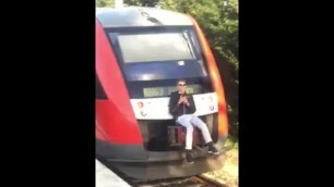 Huge Cock Arrives at Station