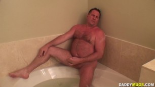 Daddy Jerks off in the Jacuzzi Tub