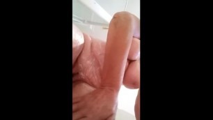 Sub Slut Di in Shower Massage
