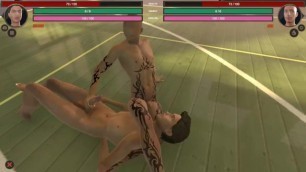 Beldwin vs Niya (Naked Fighter 3D)