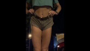 Being Slutty at a Truck Stop Hoping I’ll get to Suck a Cock or get Fucked