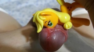 My little Pony Applejack Loves my Cock