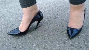 Wife destroy graceland heels