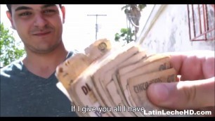 Hot Straight Latino Jock Paid Cash To Fuck Gay POV