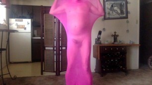 pink pantyhose cocoon