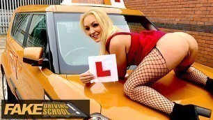 Fake Driving School, sexy jealous twin loves a good fuck