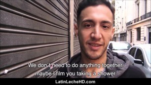Straight Latino From Venezuela Fucks Gay Guy For Cash POV