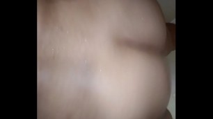 Anonymous slut wiggles booty and gets her ass Spreaded