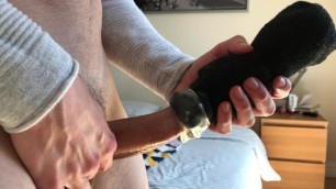 Home-made Fleshlight-Solo Guy Massive Cumshot Laud Moaning 1080p