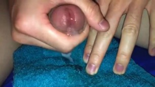 【Uncensored】Masturbation with Big Dick with Zoom and Sperm 7 Cums 4-3to6