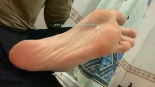 My Feet before and after Shower. do you want to take Care of Them?