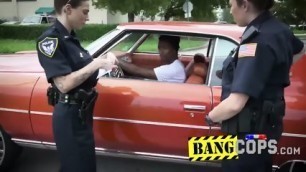 Nympho Cops Got Manhandled By Black Guy