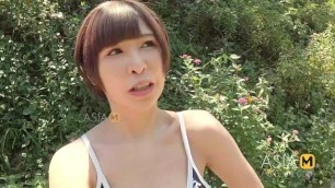 Trailer - Exhibitionist Camp Sex 1 - Bai Si Yin - MTVQ19-EP1 - best Original Asia Porn Video
