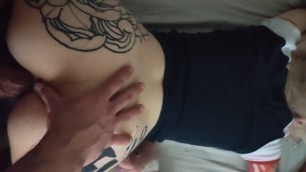 DADDY STRETCHES MY TIGHT PUSSY WITH HIS HUGE COCK, MAKES ME SO WET ????????????