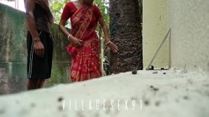 Village Living Lonly Bhabi Sex in Outdoor ( Official Video by Villagesex91)