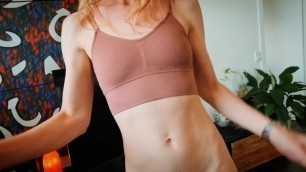 Fit Naked Girl Trys on Clothes Haul